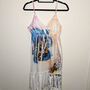 5/$20 *💫 Tattoo Tattoo Strappy Ruffle Hem Dres